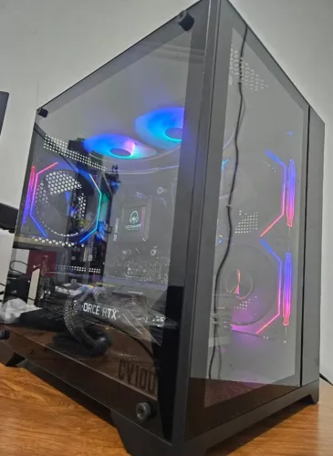 PC Gamer Ryzen 5 + RTX 3070 + Watercooler c/ Tela LCD + Garantia