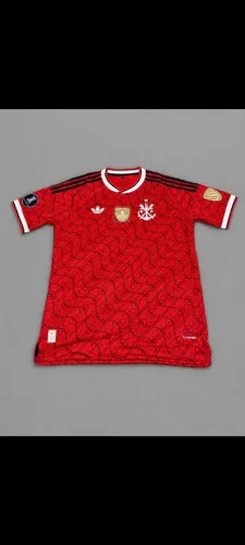 Camisa flamengo versão jogador com patch