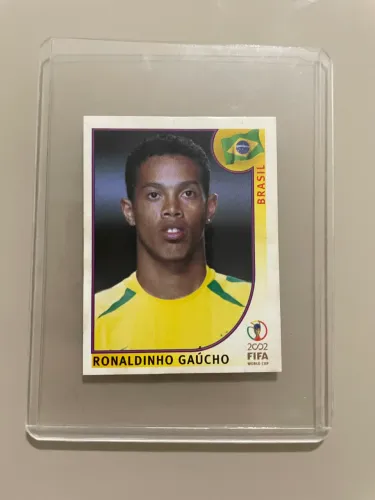 Figurinha Ronaldinho 2002