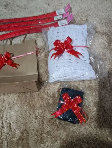 Laço vermelho para presentes