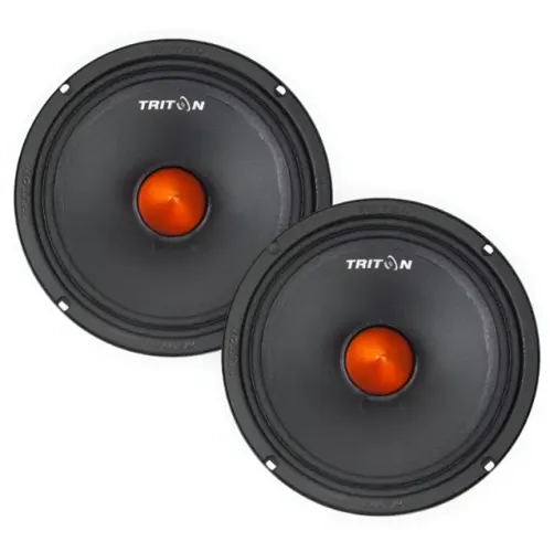 Par de alto falantes Triton 6" MBX460 Medio Grave - 230rms cada - Novo 1 ano de garantia