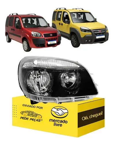 Farol Doblo 2011 A 15 16 17 18 2019 2020 2021 L.d Sinaleira Direito/passageiro