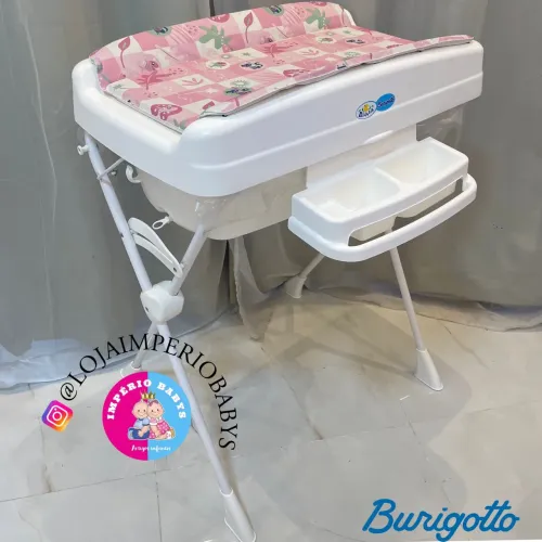 Banheira com trocador Burigotto semi nova