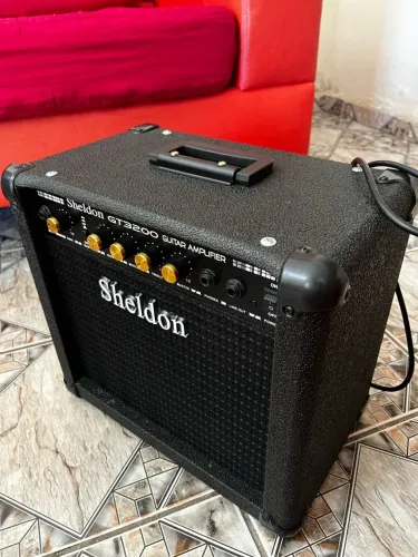 VENDO AMPLIFICADOR SHELDON 40w BIVOLT NOVÍSSIMO