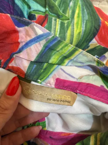 Saia assimétrica água de coco 