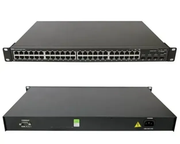 Switch Dell Powerconnect 3448p 48 Portas 10/100 + 2 Sfp