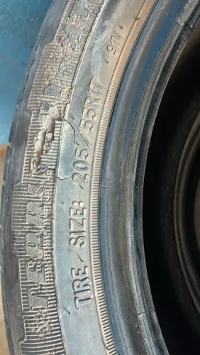 Pneu aro 17 205/55