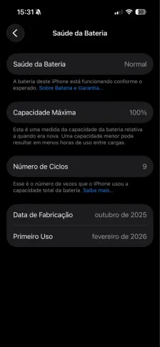 iPhone 16 128gb 1 semana de uso