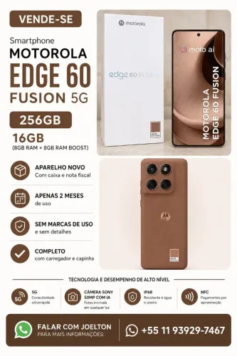Motorola Edge 60 Fusion 256 Giga