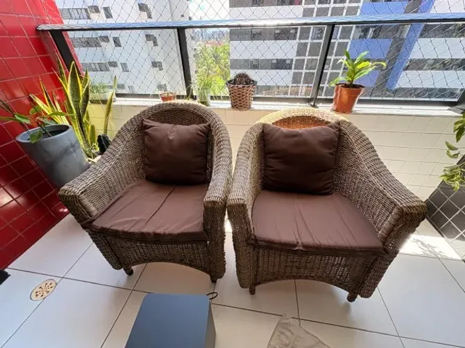 conjunto em ratan