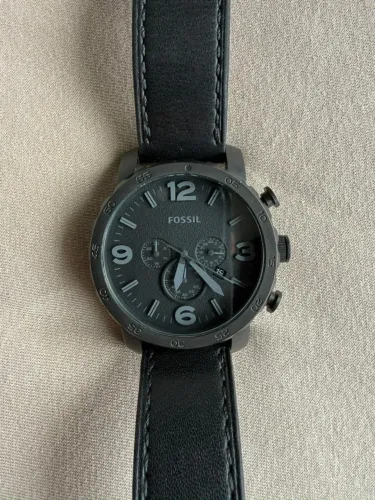 RELÓGIO FOSSIL MASCULINO NATE PRETO - JR1354/2PN