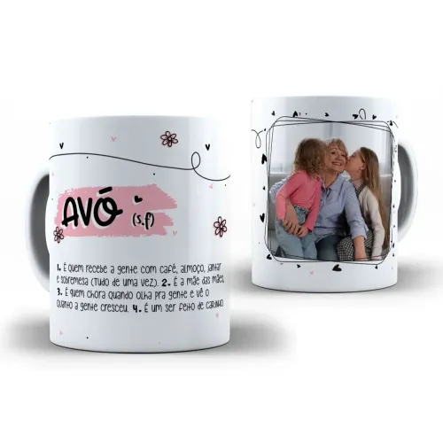 Caneca Personalizada dia dos Avós 