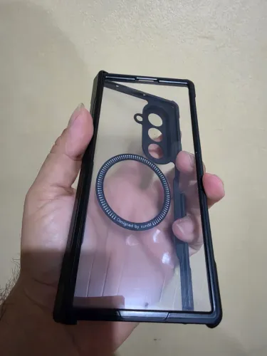 Capa ZFold 8 Ultra 360 PC TPU MAGNÉTICA PRETA XUNDD