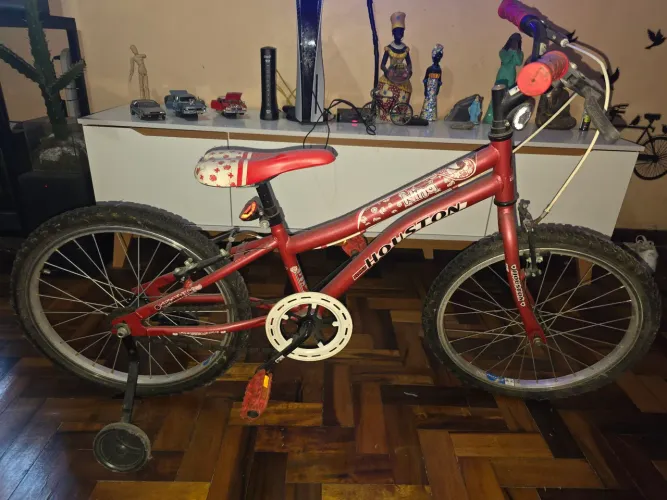 Bicicleta infantil Houston Nina aro 20 com rodinhas