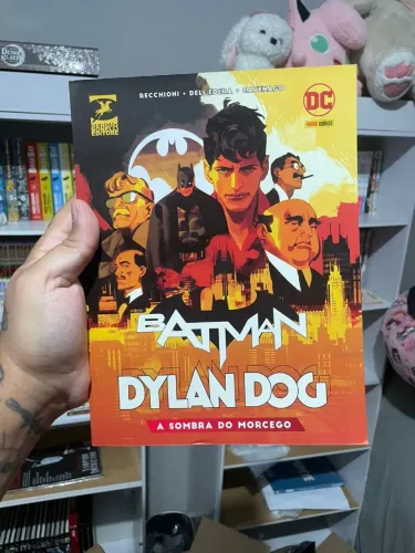 HQ Batman & Dylan Dog : A Sombra do Morcego ( Capa Cartão/ Panini )
