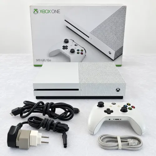 Xbox One S 500 GB branco original Microsoft