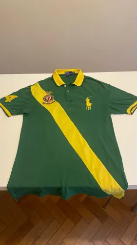 Camisa estilosa polo da Ralph Lauren de faixa diagonal