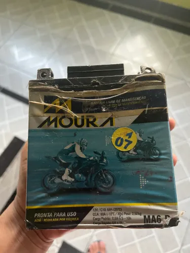 Sucata de bateria de moto