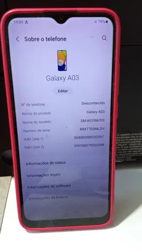Calaxy A03