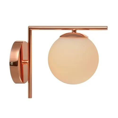 Arandela Interna Led Parede Perola Cobre Brilho Deluxe Avant
