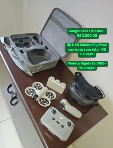 DRONE DJI NEO COMPLETO SEMI NOVO