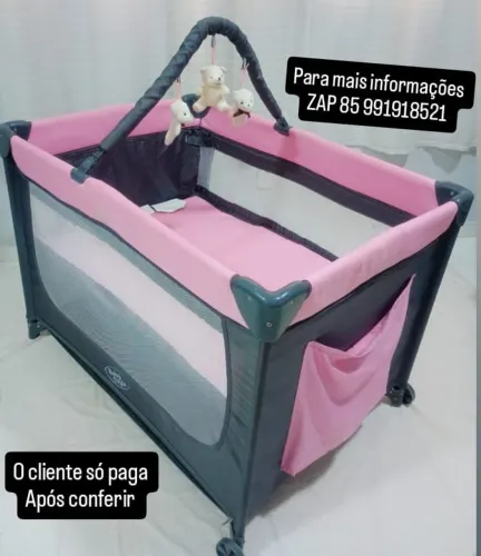 Berço cercado 