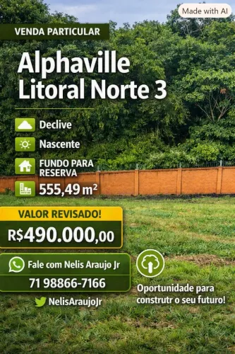 Oportunidade - Lote Alphaville ALN 3