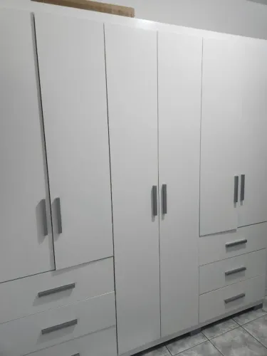 Guarda-Roupa Casal Bartira Santiago 6 Portas