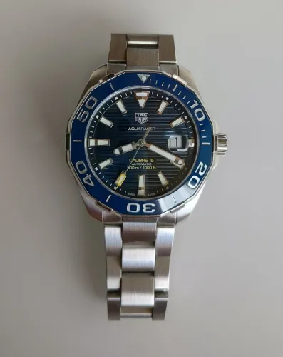 Relógio TAG HEUER Aquaracer Automático em Aço Prateado Calibre 5