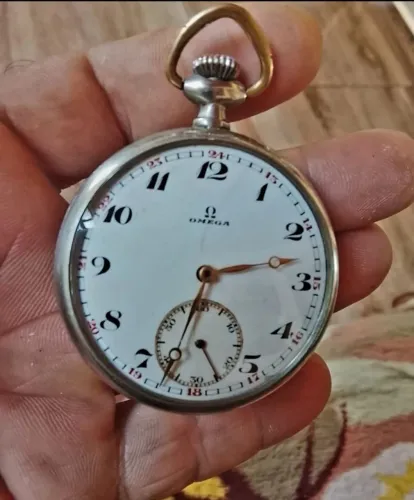 Relógio Omega Ferradura bolso.