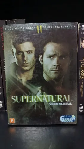 Box DVD série Supernatural 11 Sobrenatural 