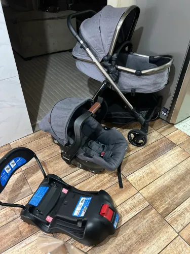 Carrinho de bebê- Travel System Discover Trio Isofix Safety