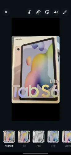 Tablet S6 20 dias de USO