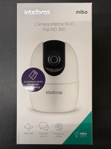 Câmera Intelbras IM4 C c/ MSD 32GB - Caixa com 8 unidades (nunca usadas)