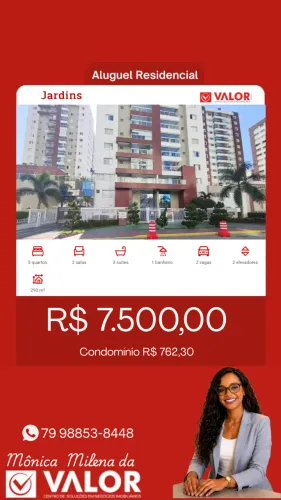Apartamento para locação, JARDINS, Aracaju, SE
