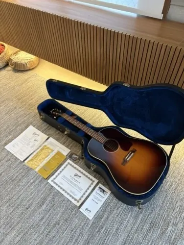 violão gibson J-45 custom shop adirondack limited edition - taylor martin