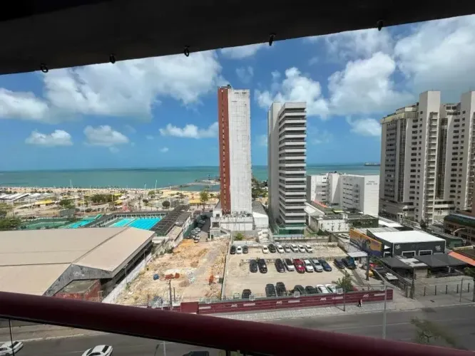 Ocean View Residence - Mobiliado - 80 metros - Vista Mar - 2 Quartos - Lazer - Meireles