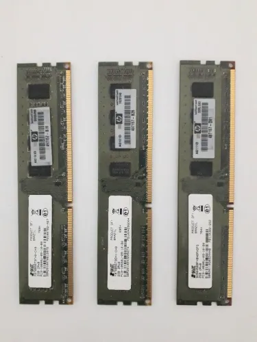 Memória RAM DDR3 6GB (3x2GB) 1333MHz PC3-10600U Desktop