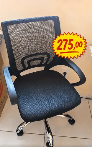 Cadeira escritório (NOVA, LACRADA). Pronta entrega. ENTREGAMOS.