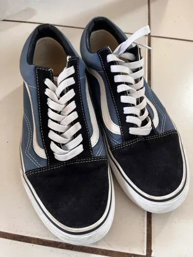 Tenis Vans Old School Original Azul Tamanho 42 (vem com caixa)