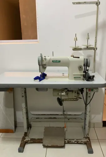 Máquina Costura Industrial Reta 