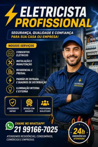 Eletricista Jacarepaguá,  Barra da Tijuca e Recreio dos bandeirantes 