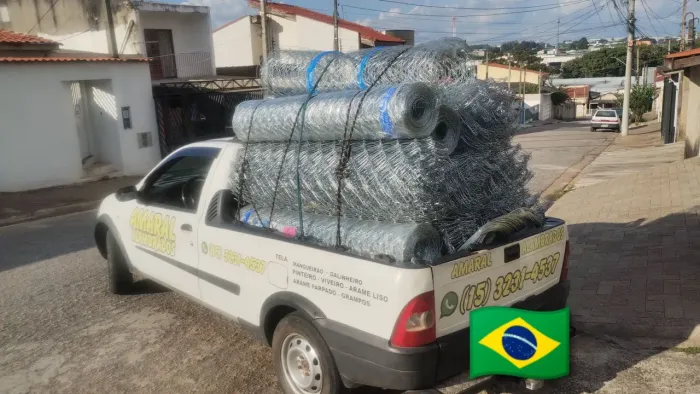 tela de Alambrado ótimos preços, a partir de $12,00 o m², chama no nosso watts