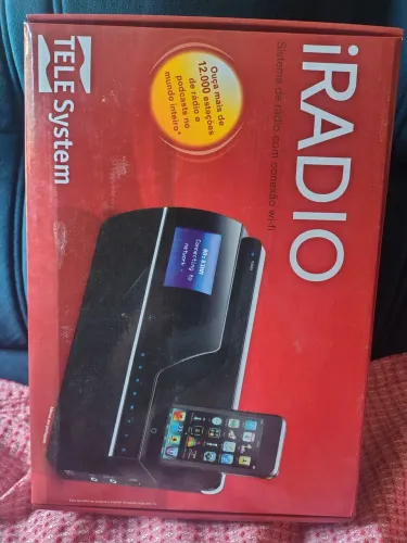Raridade telesyatem com wi-fi integrado e suporte para iPod 