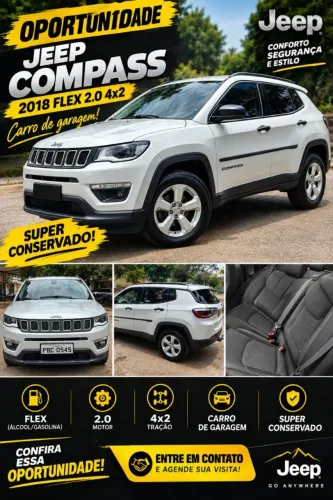 Jeep Compass Sport 2.0 4X2 Flex 16V Aut. 2018