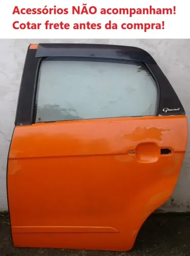 Porta Fiat Grand Siena 2012 á 2022 Traseira Esquerda