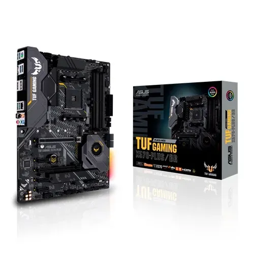 Placa mãe TUF GAMING X570-PLUS/BR