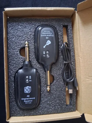 Transmissor Receptor Violão e Guitarra sem fio