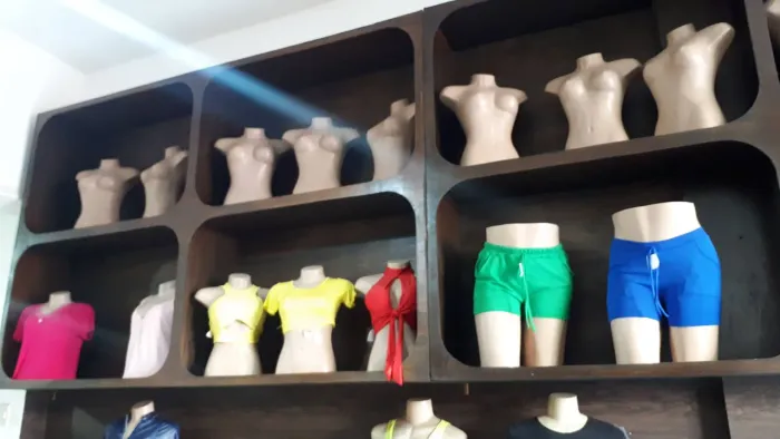 Busto manequim feminino