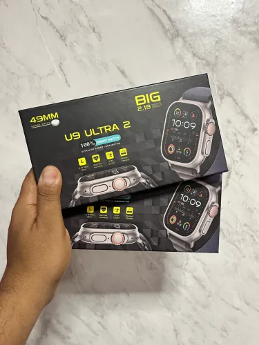 Smartwatch u9 ultra  relógio digital 